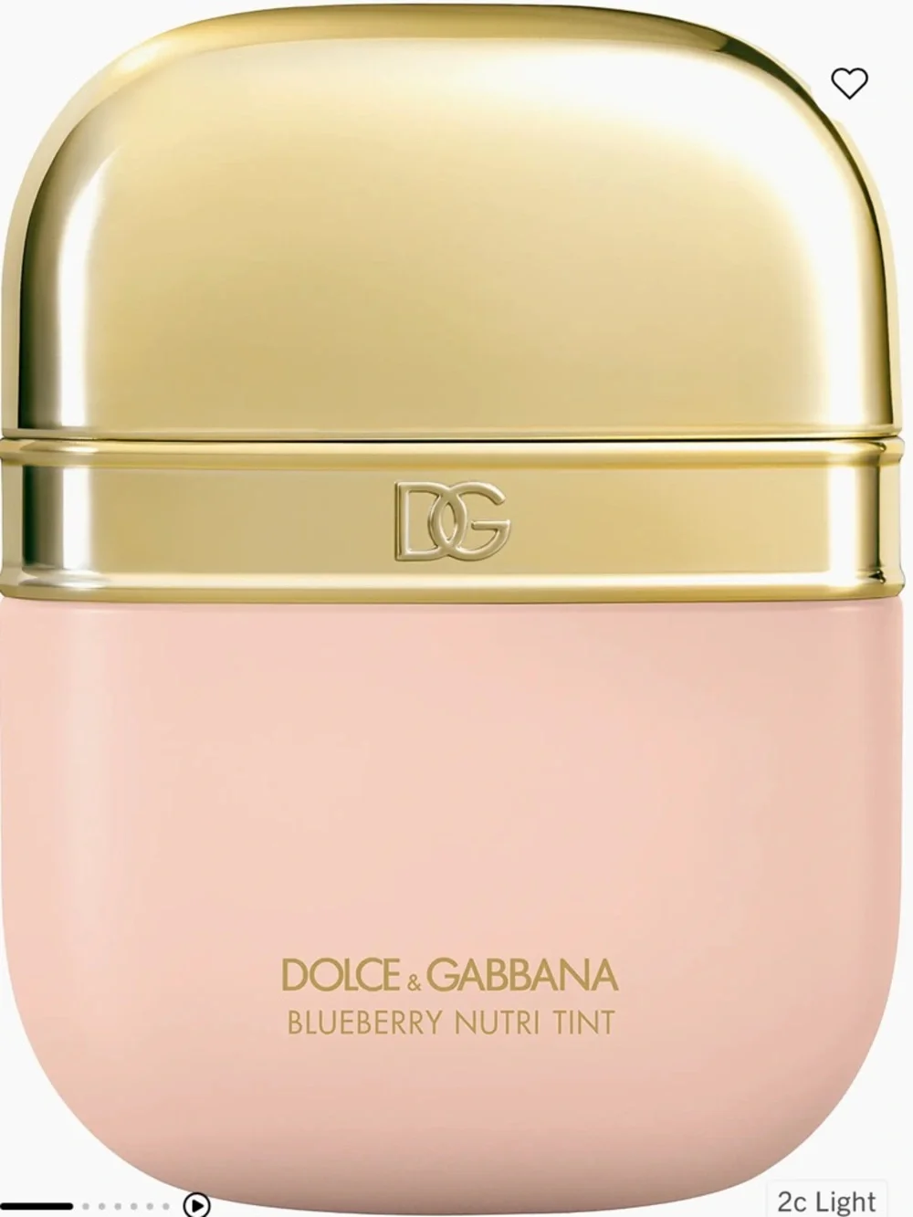 Luminous,Dolce&Gabbana Blueberry Nutri-Tint in Shade 2C light